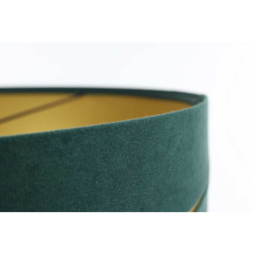 Kattokruunu johdossa SWING 1xE27/60W/230V vihreä/kulta