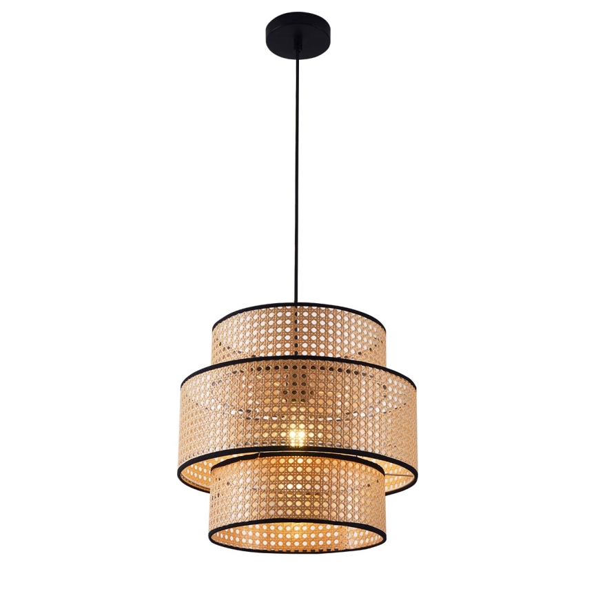 Kattokruunu johdossa TAKARA 1xE27/20W/230V halkaisija 40 cm beige