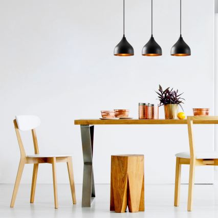 Kattokruunu johdossa TATTOO 3xE27/40W/230V