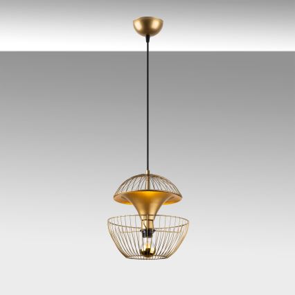 Kattokruunu johdossa TELMANDER 1xE27/40W/230V kulta