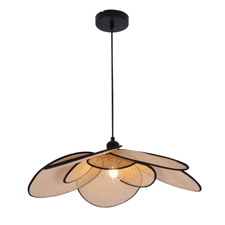 Kattokruunu johdossa TOBAGO 1xE27/20W/230V halkaisija 60 cm beige
