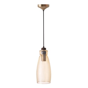 Kattokruunu johdossa VETRO 1xE27/60W/230V pyökki