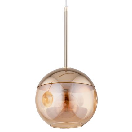 Kattokruunu johdossa VOLDA 3xE27/60W/230V messinki