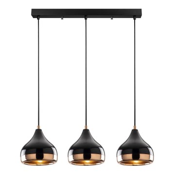 Kattokruunu johdossa YILDO 3xE27/40W/230V