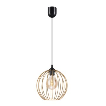 Kattokruunu johdossa ZOYA 1xE27/60W/230V messinki