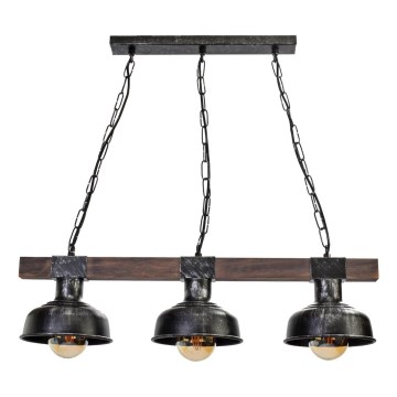 Kattokruunu ketjulla FARO 3xE27 / 60W / 230V