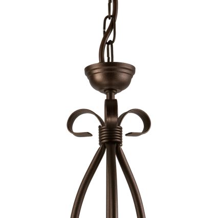 Kattokruunu ketjussa ADELLE 3xE27/60W/230V