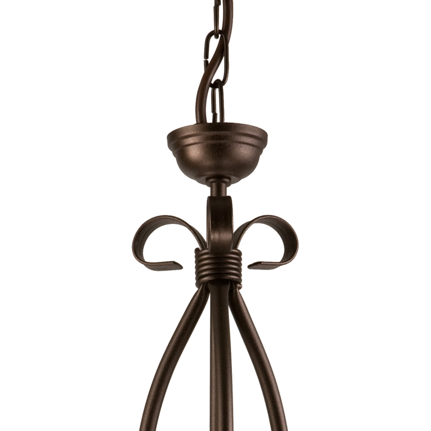 Kattokruunu ketjussa ADELLE 5xE27/60W/230V