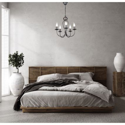 Kattokruunu ketjussa ARTHUR 5xE14/40W/230V