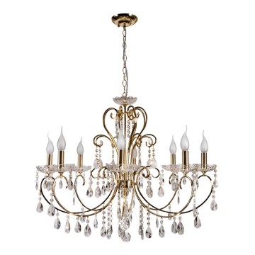 Kattokruunu ketjussa AURORA 8xE14/40W/230V