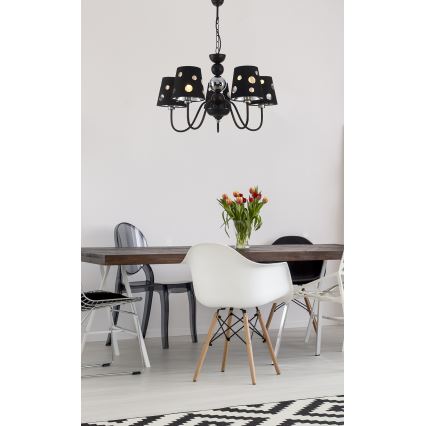 Kattokruunu ketjussa BATLEY 5xE14/60W/230V