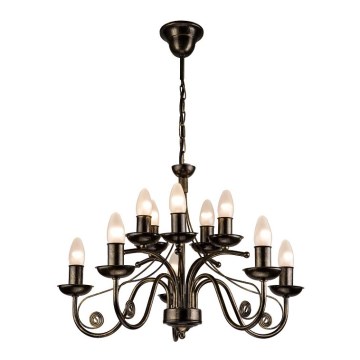 Kattokruunu ketjussa DONATO 10xE14/40W/230V