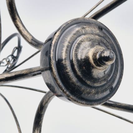 Kattokruunu ketjussa DONATO 5xE14/40W/230V