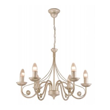 Kattokruunu ketjussa DONATO 6xE14/40W/230V