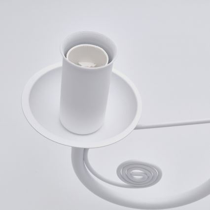 Kattokruunu ketjussa DONATO 6xE14/40W/230V valkoinen