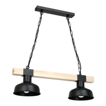 Kattokruunu ketjussa FARO 2xE27/60W/230V