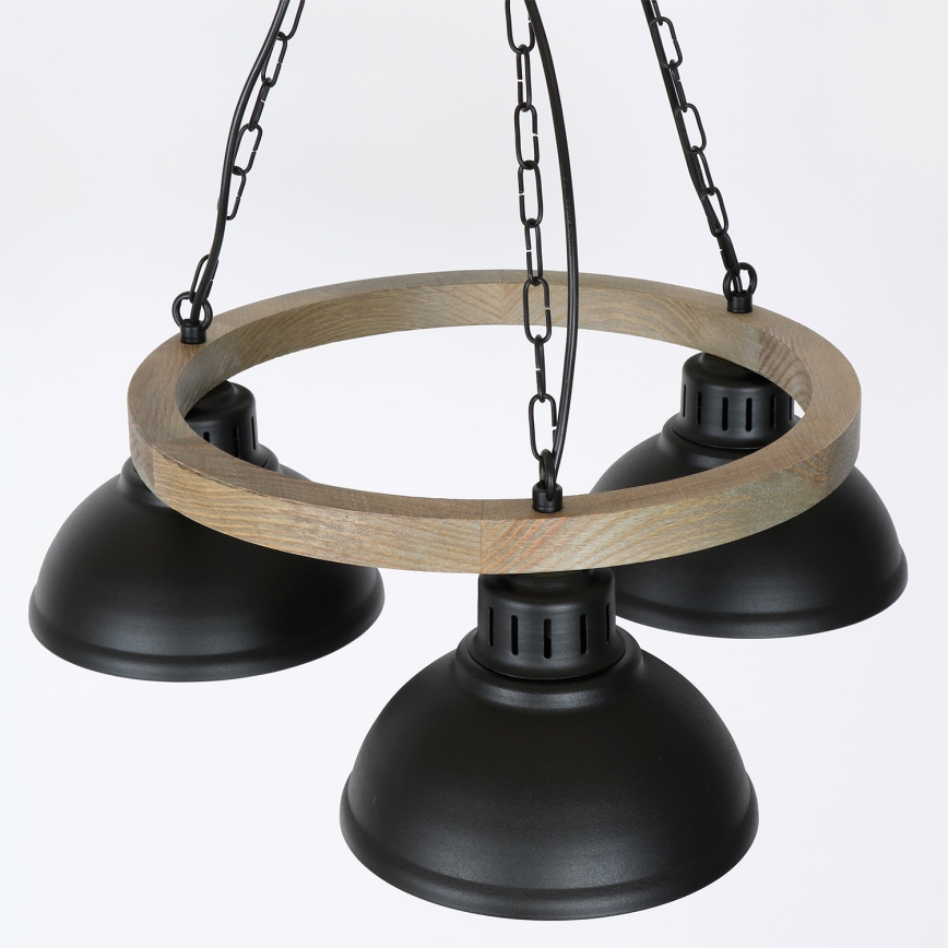 Kattokruunu ketjussa HAKON 3xE27/60W/230V