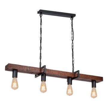 Kattokruunu ketjussa HARD 4xE27/60W/230V