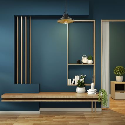 Kattokruunu ketjussa IRON 1xE27/60W/230V