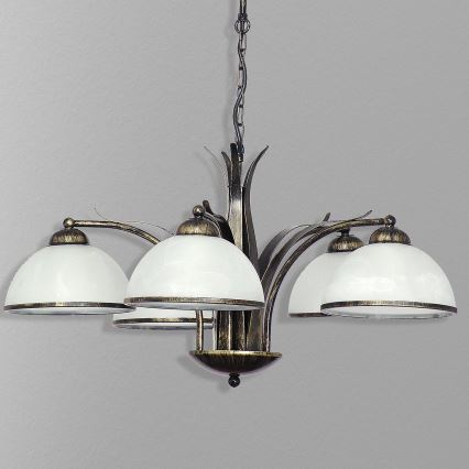 Kattokruunu ketjussa KORFU 5xE27/60W/230V