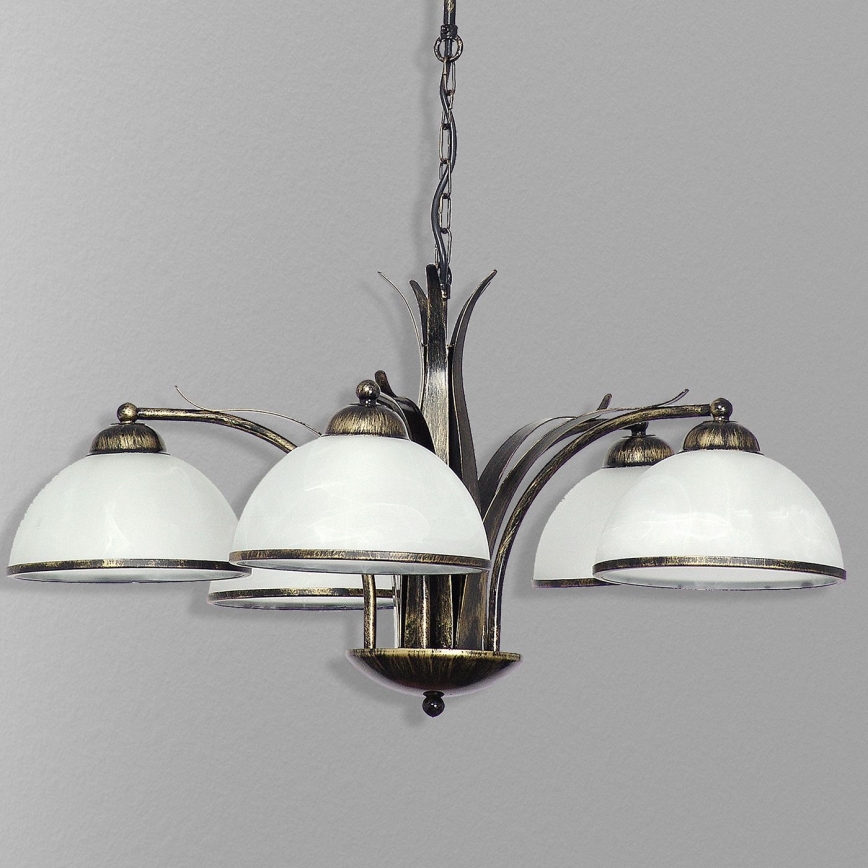 Kattokruunu ketjussa KORFU 5xE27/60W/230V