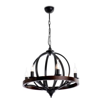 Kattokruunu ketjussa KYOLN 6xE14/40W/230V