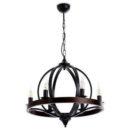 Kattokruunu ketjussa KYOLN 6xE14/40W/230V