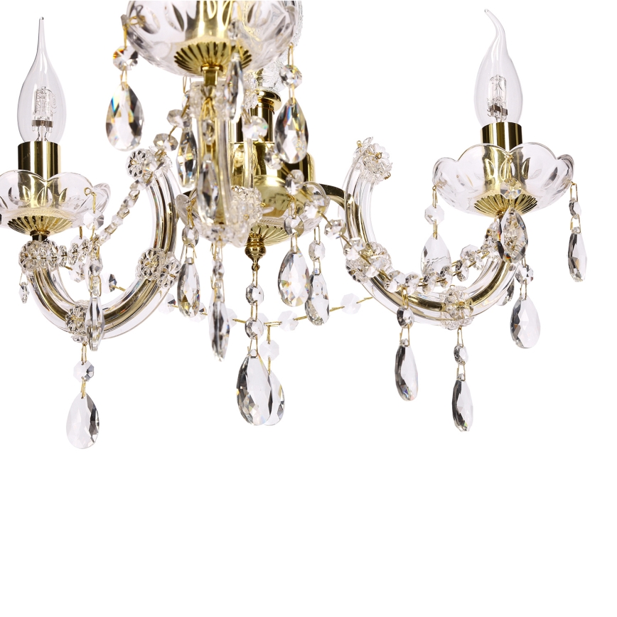 Kattokruunu ketjussa MARIA TERESA 3xE14/40W/230V