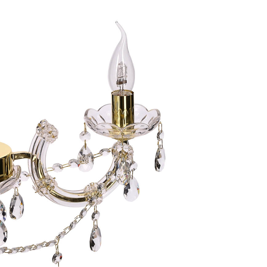 Kattokruunu ketjussa MARIA TERESA 3xE14/40W/230V