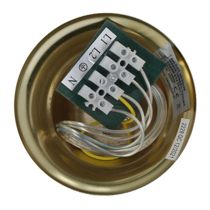 Kattokruunu ketjussa MARIA TERESA 5xE14/40W/230V