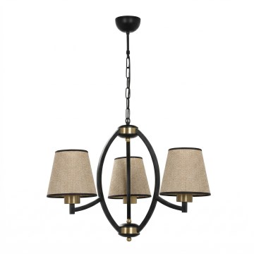 Kattokruunu ketjussa PAUL 3xE27/60W/230V