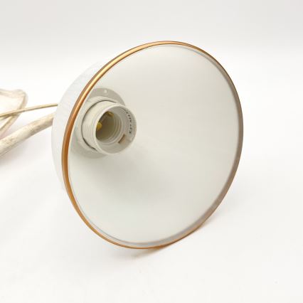 Kattokruunu ketjussa RETRO 2xE27/60W/230V kulta/patina