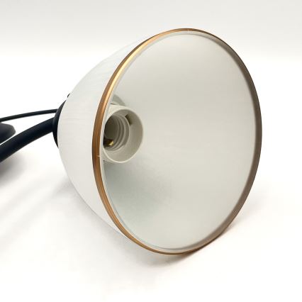 Kattokruunu ketjussa RETRO 2xE27/60W/230V matta musta