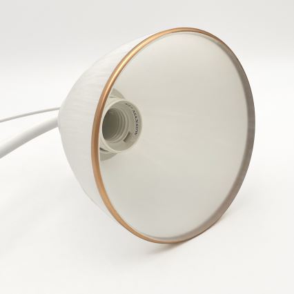 Kattokruunu ketjussa RETRO 2xE27/60W/230V mattavalkoinen