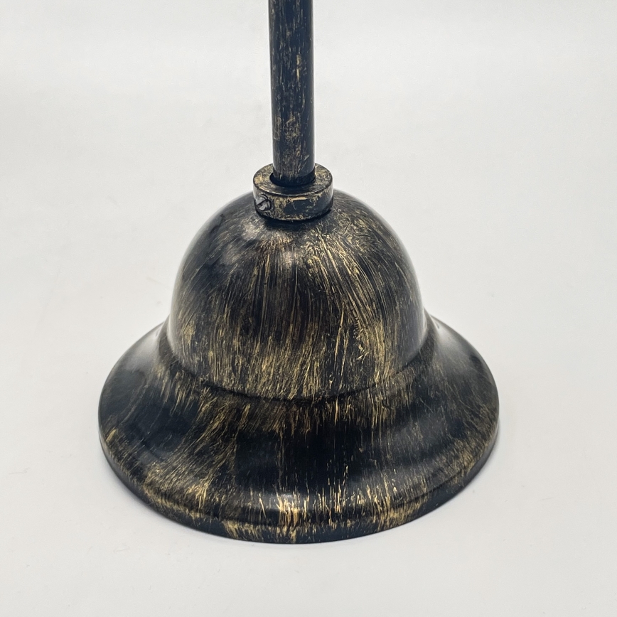 Kattokruunu ketjussa RETRO 2xE27/60W/230V pronssi/patina