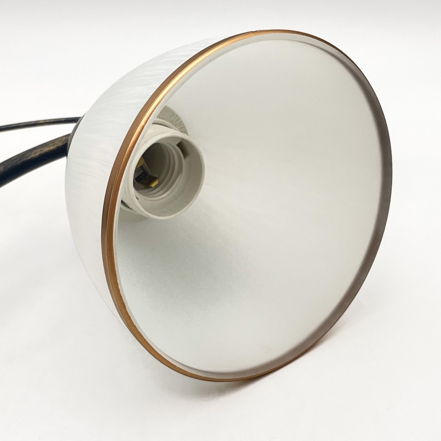 Kattokruunu ketjussa RETRO 2xE27/60W/230V pronssi/patina