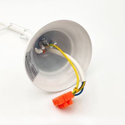 Kattokruunu ketjussa RETRO 5xE27/60W/230V valkoinen/värikäs