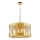Kattokruunu ketjussa RITZ 12xE14/40W/230V halkaisija 54 cm kulta