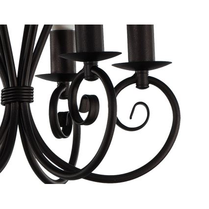 Kattokruunu ketjussa VINCENT 6xE14/40W/230V