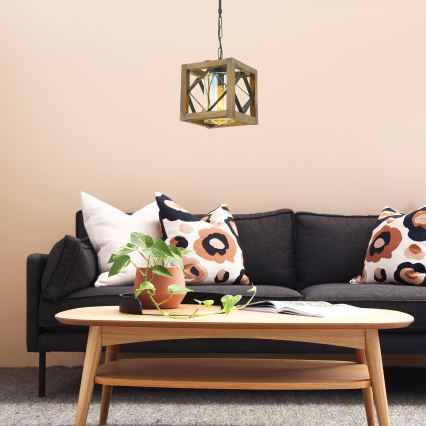 Kattokruunu ketjussa ZIKZAK 1xE27/60W/230V