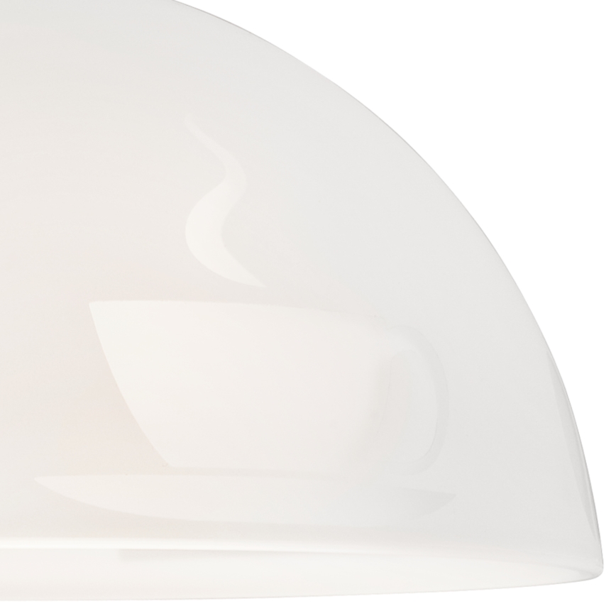 Kattokruunu narulla 1xE27/60W/230V kahvi