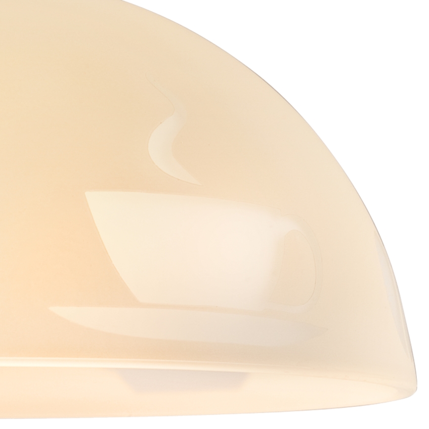 Kattokruunu narulla 1xE27/60W/230V kahvi