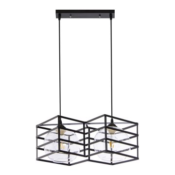 Kattokruunu narulla 2xE27/60W/230V