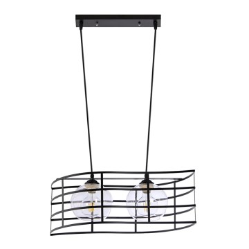 Kattokruunu narulla 2xE27/60W/230V