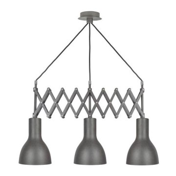 Kattokruunu narulla  3xE27/60W/230V