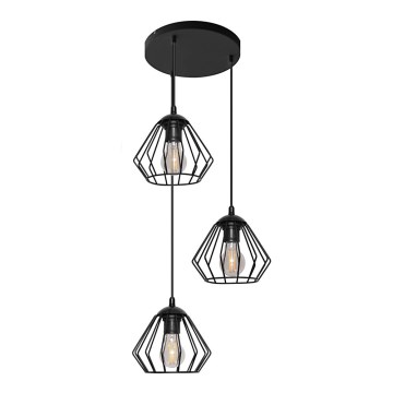 Kattokruunu narulla AGAT 3xE27/15W/230V