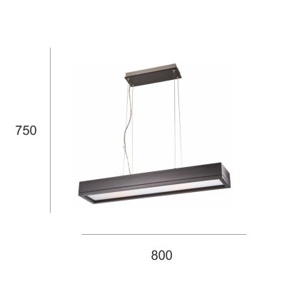 Kattokruunu narulla AGATA 3xE27/60W/230V