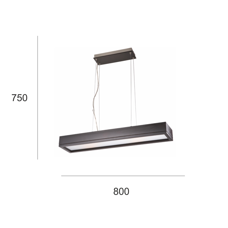 Kattokruunu narulla AGATA 3xE27/60W/230V