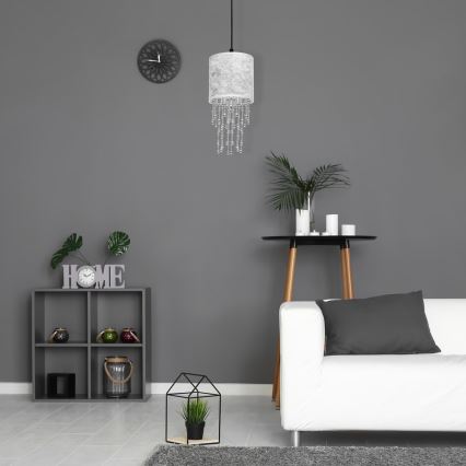 Kattokruunu narulla ALMERIA 1xE27/60W/230V