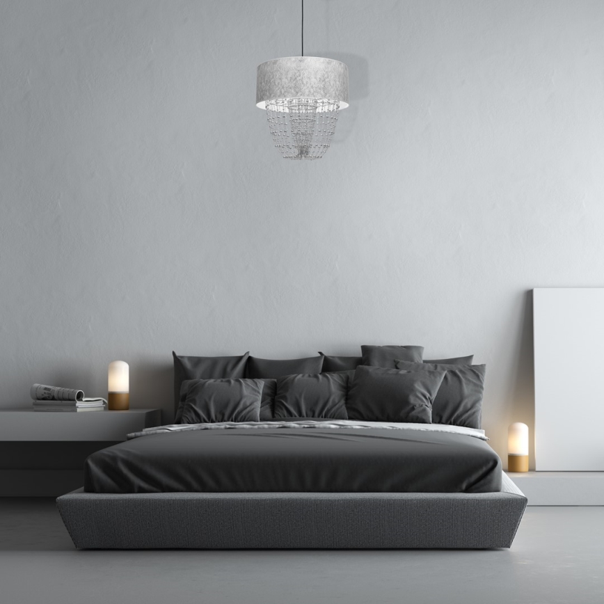 Kattokruunu narulla ALMERIA 1xE27/60W/230V